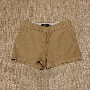 Jcrew neutral chino shorts